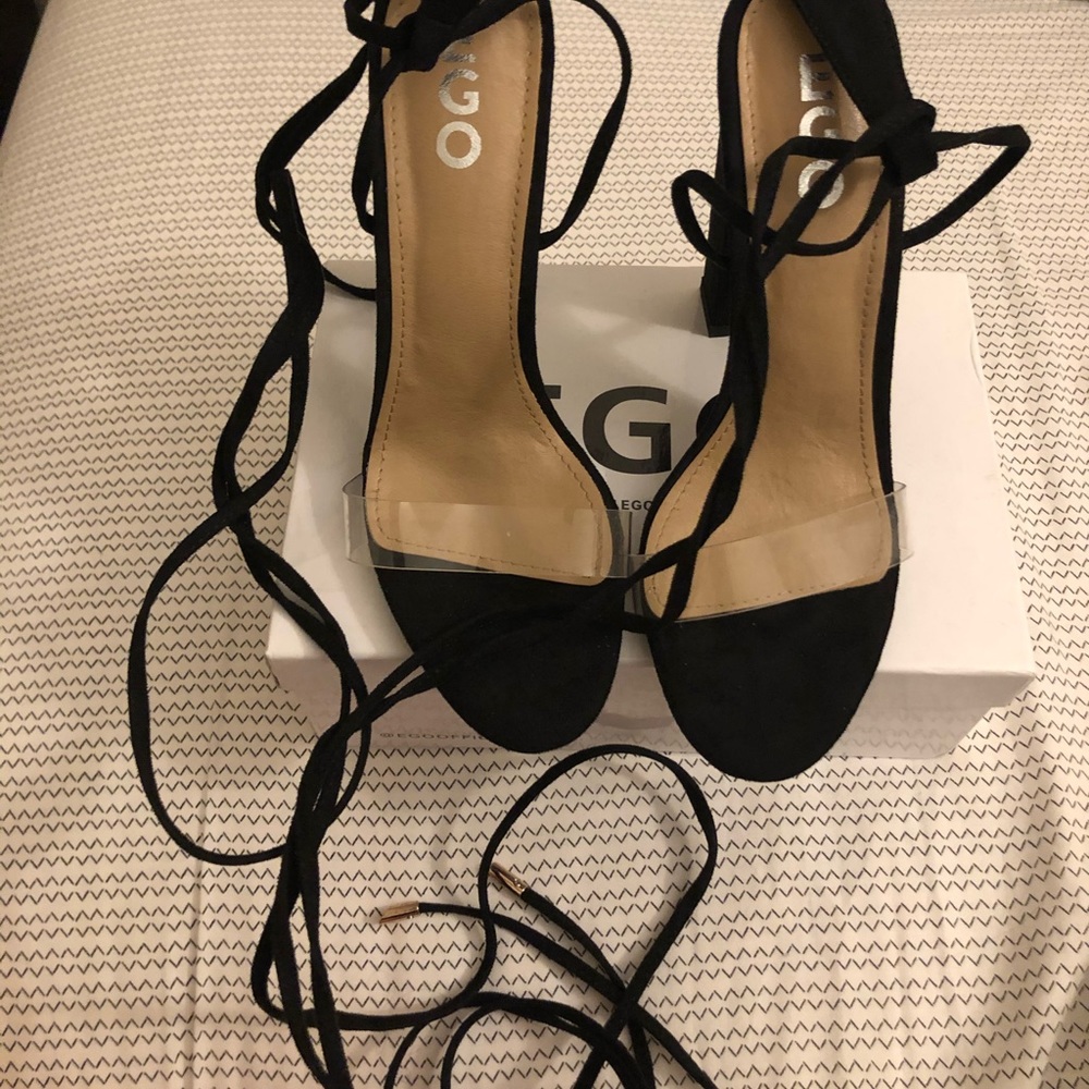 Block sexy heels